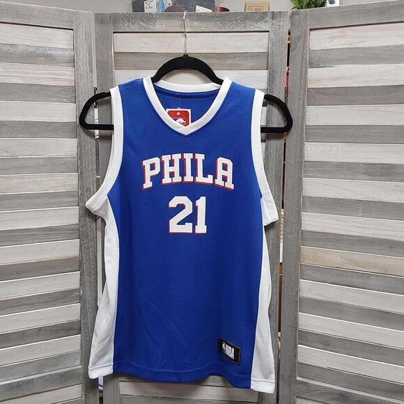 Philadelphia 76ers Sleeveless Jersey - Joel Embiid | NBA | X Large - Picture 1 of 9